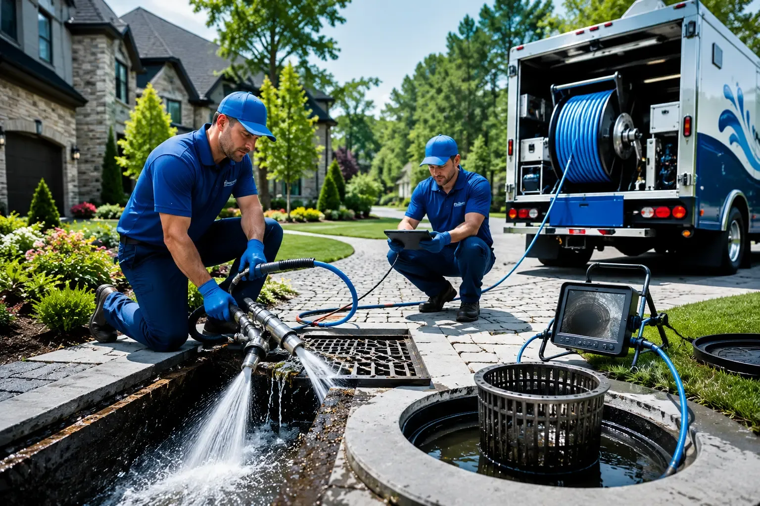 Local outdoor drain cleaning professionals in Cumberland, IA