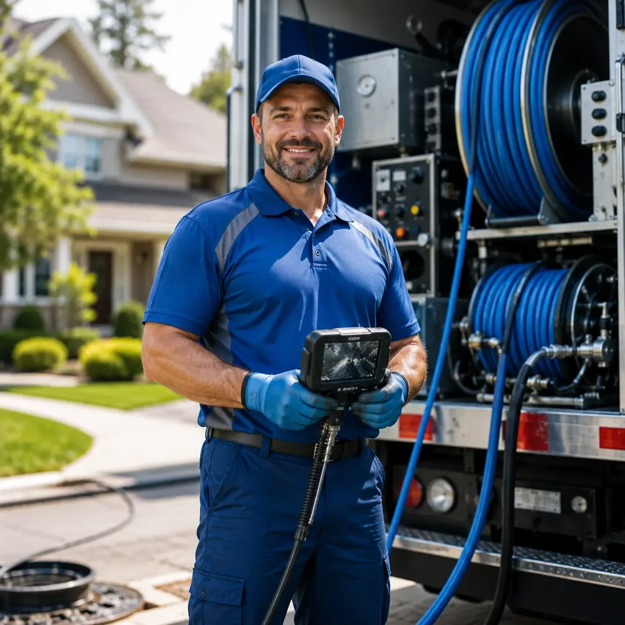 Local outdoor drain cleaning specialists in Cumberland, IA